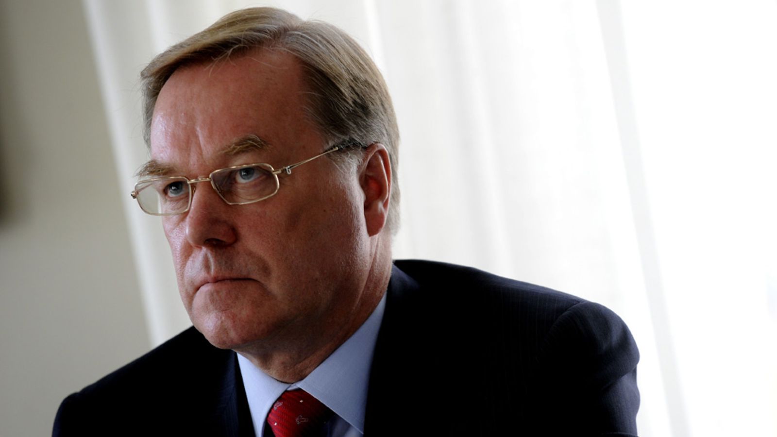 Ministeri, puheenjohtaja Antti Tanskanen Helsingin yliopiston uuden hallituksen tiedotustilaisuudessa 19. elokuuta 2009.