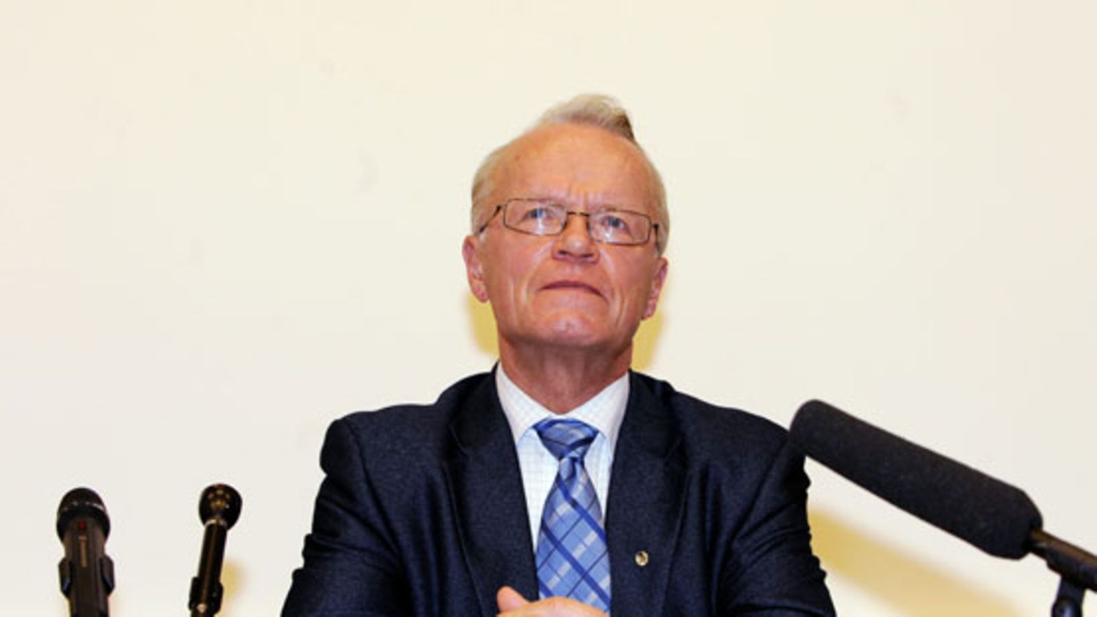 Vaali- ja puoluerahoitusuudistusta valmistellut Lauri Tarasti (Lehtikuva)