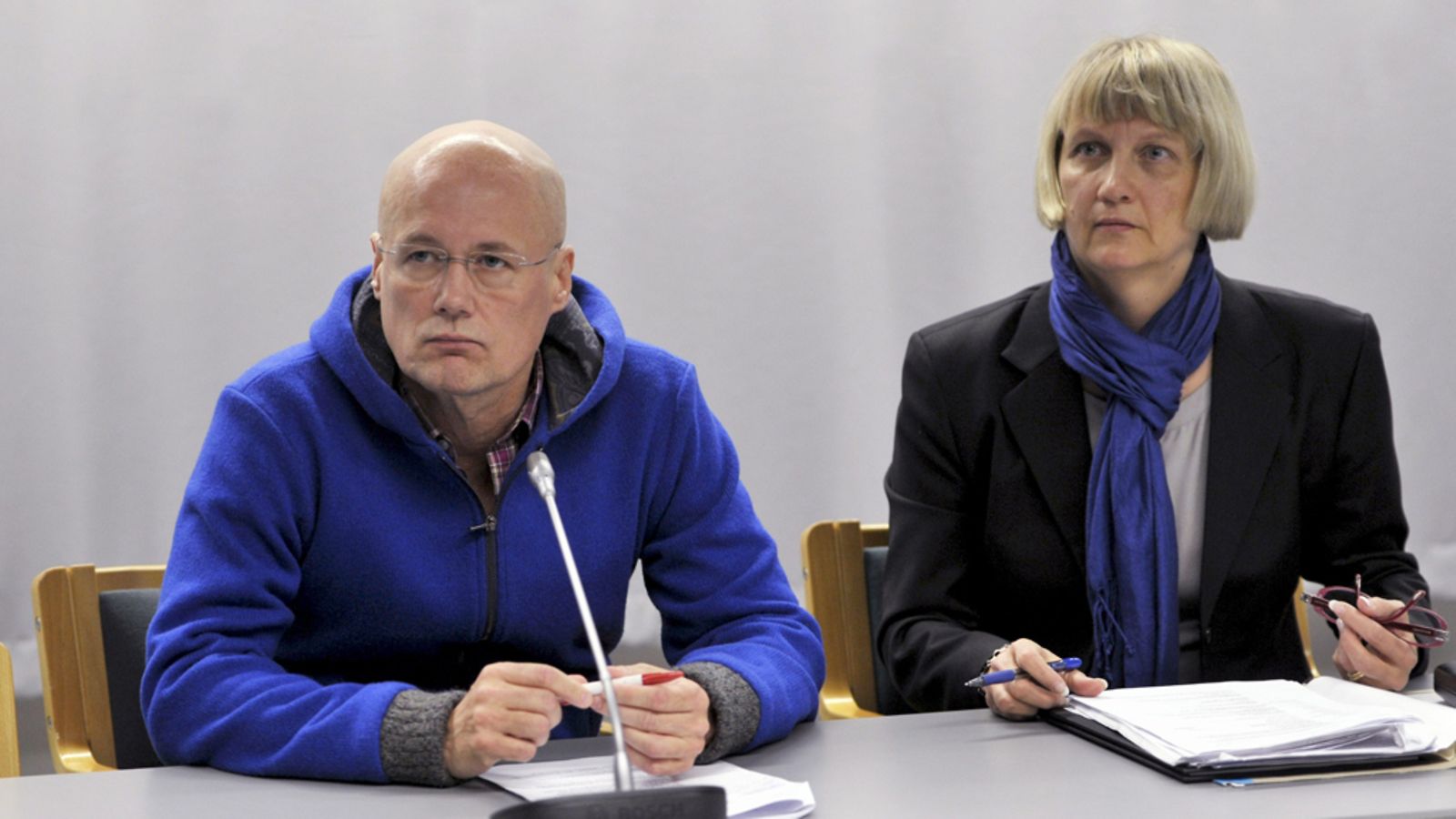 Valelääkärinä toiminneen Esa Laihon vangitsemisoikeudenkäynti Pasilassa. Asianajaja Tiina Hämäläinen. Kuva: Lehtikuva