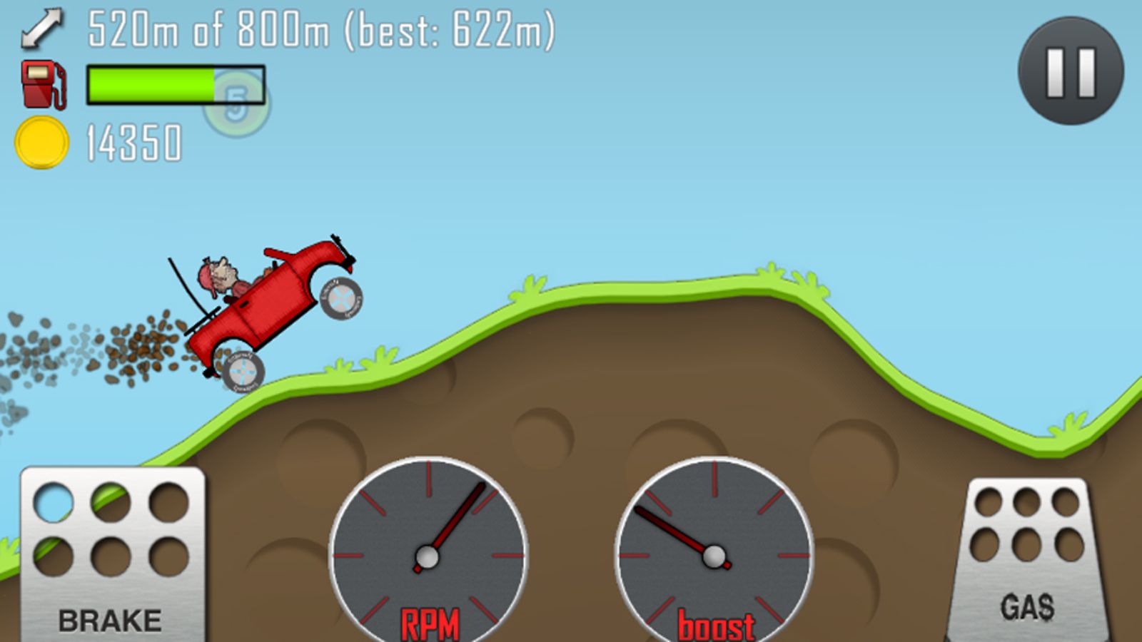 Hill Climb Racing.