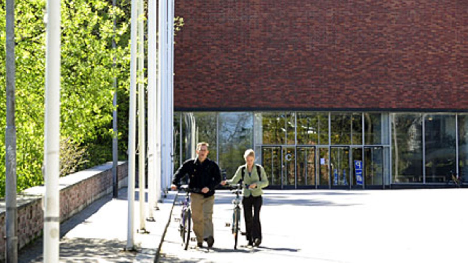Jyväskylän yliopiston kampus-aluetta perjantaina 15. toukokuuta 2009. Kuva: Lehtikuva