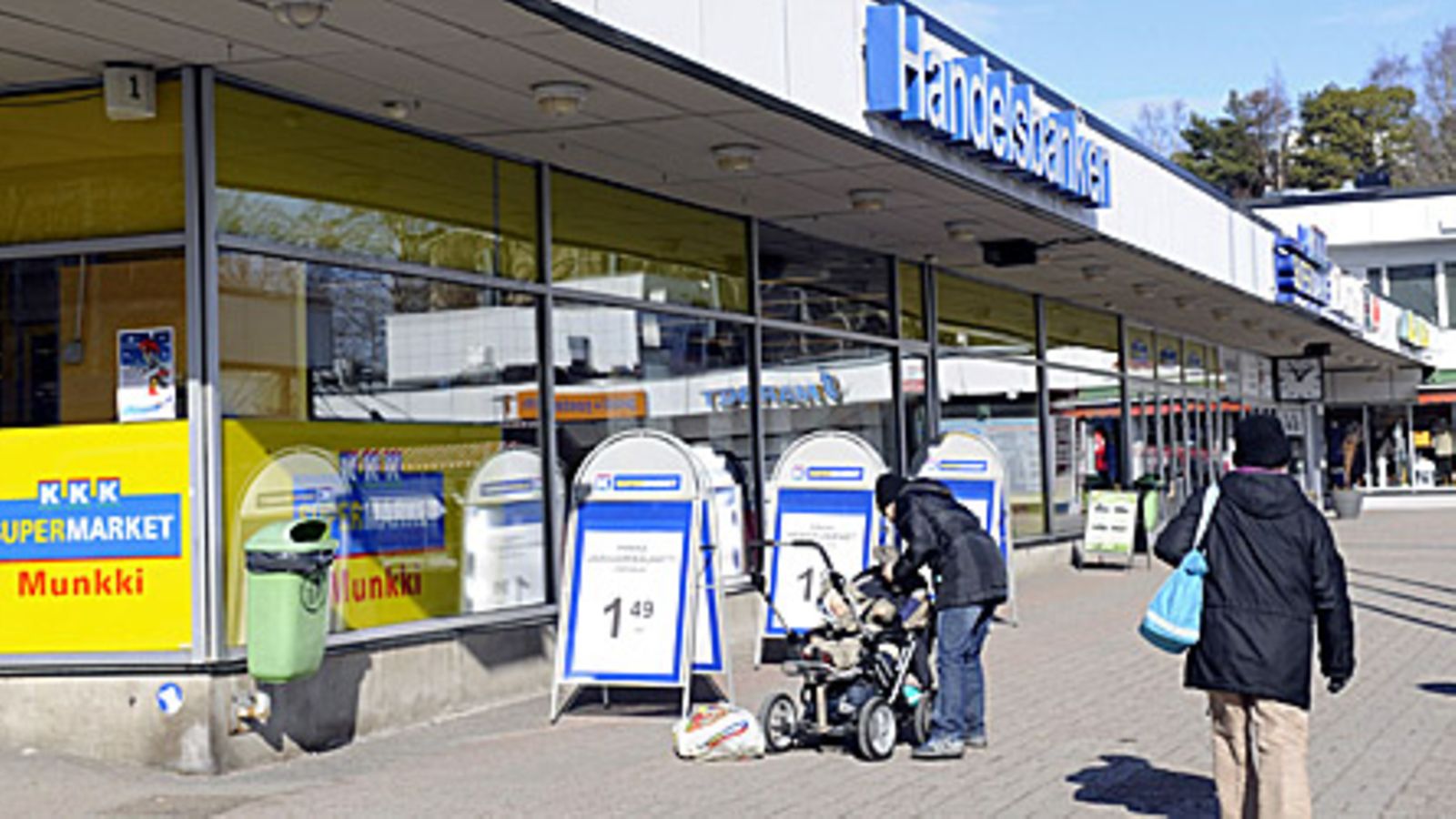 Munkkivuoren ostoskeskus Helsingissä. Kuva: Lehtikuva