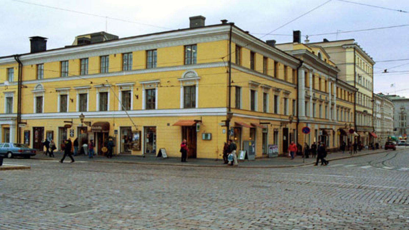 Kiseleffin talo Helsingissä.