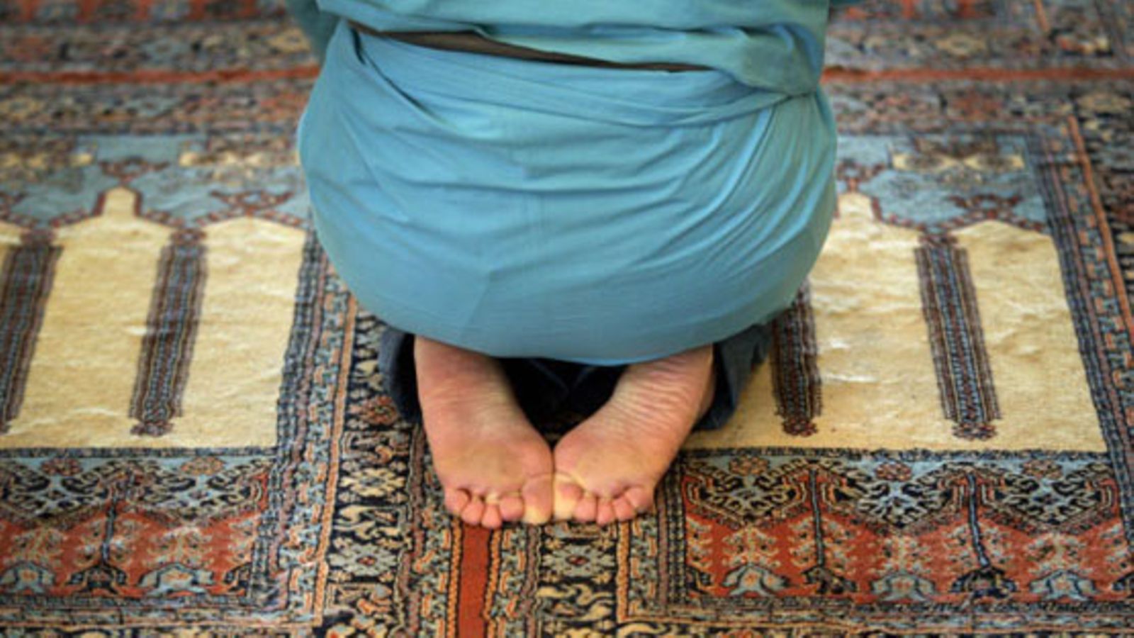 Islam muslimi rukous turkki sininen moskeija, Lehtikuva