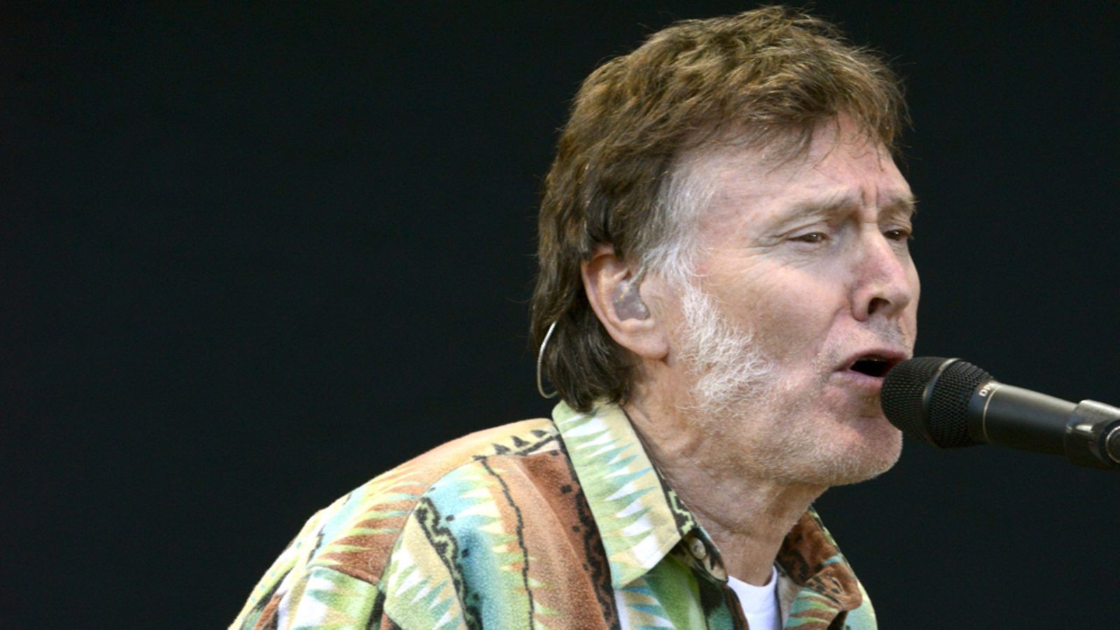 Englantilainen muusikko Steve Winwood soitti yhtyeensä kanssa Pori Jazzeilla Porin Kirjurinluodolla torstaina 18, heinäkuuta 2013.