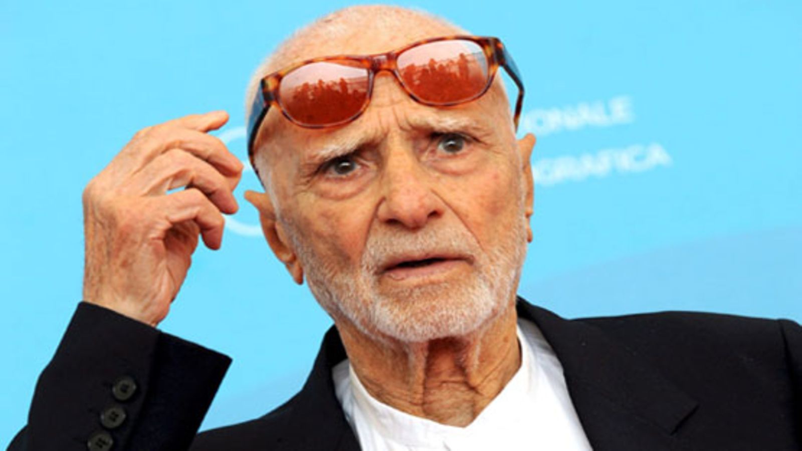 Italialainen elokuvaohjaaja Mario Monicelli 1915 - 2010.