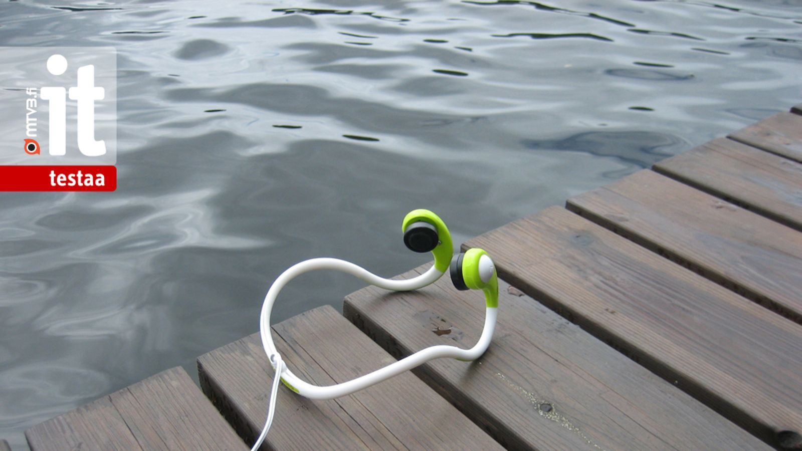 Goldendance Audio Bone Aqua -luujohteiset kuulokkeet (Kuva: Jari Heikkilä)