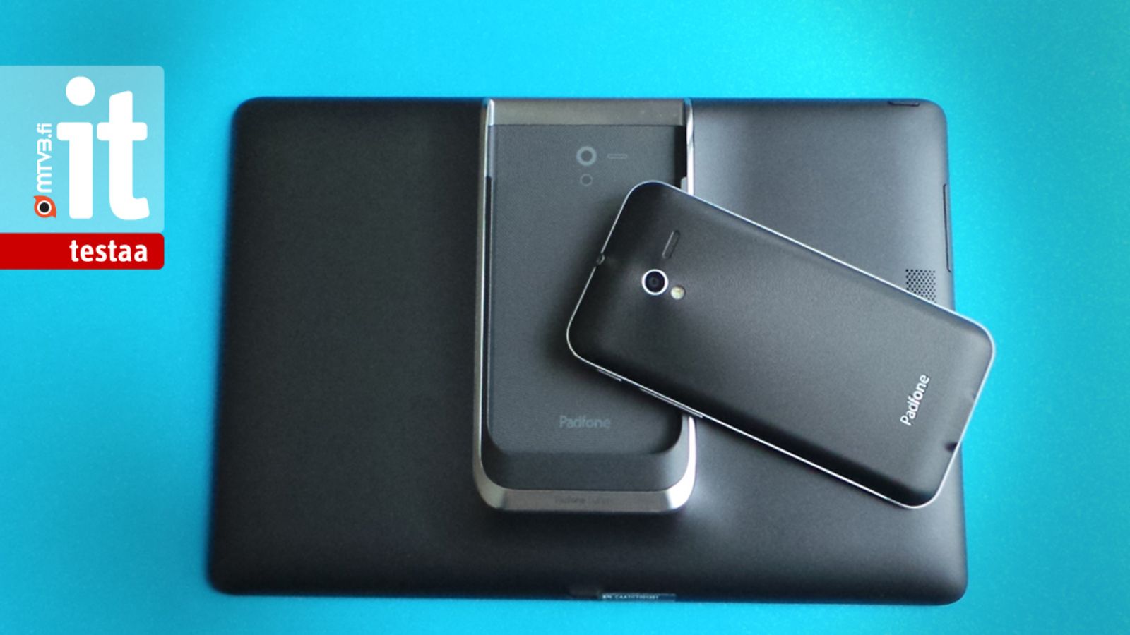 Asus Padfone 2 -älypuhelimen ja tabletin ydistelmä.