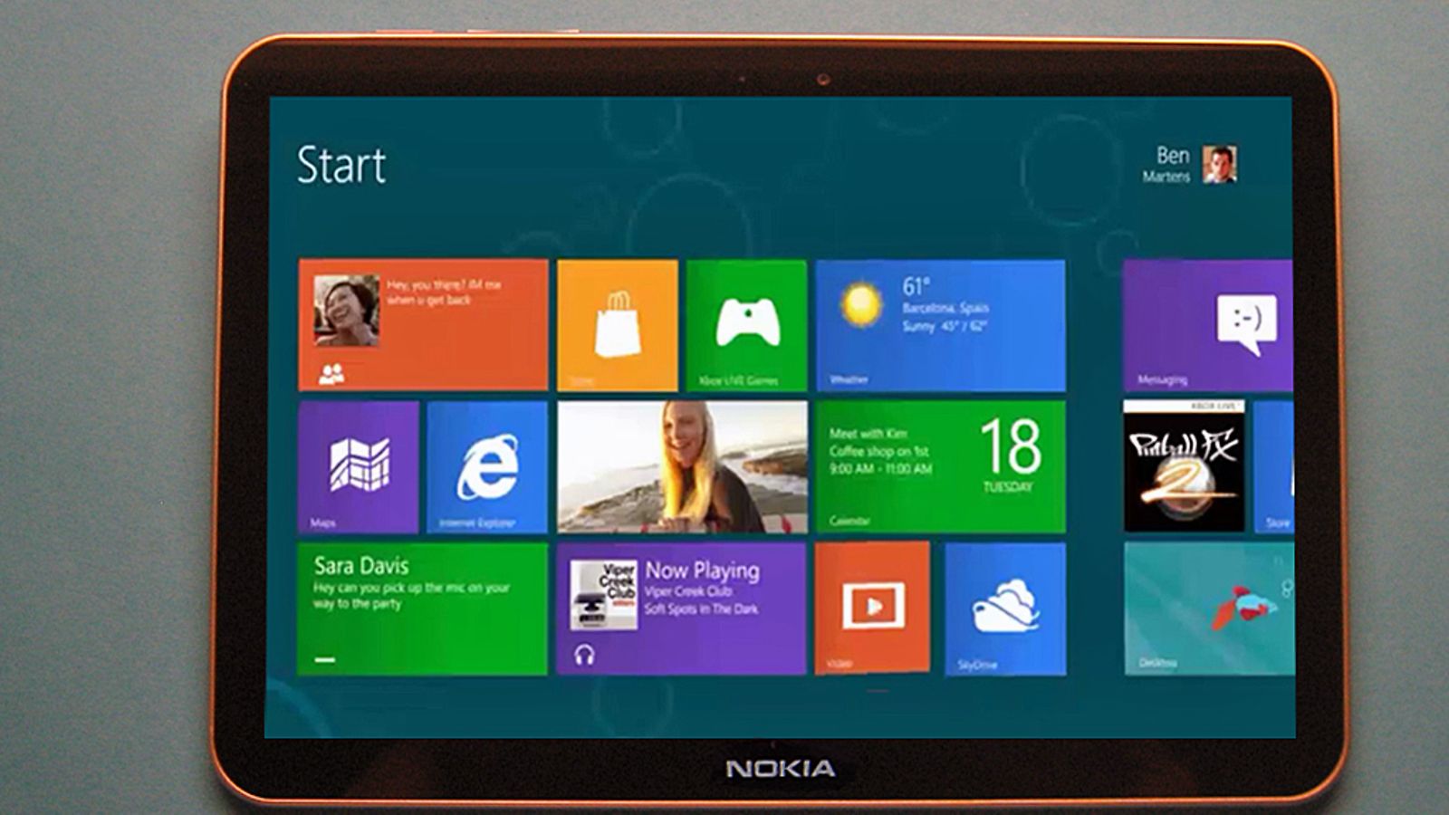 Kuvamanipulaatio: Voisiko Nokian WP8-tabletti näyttää tämänlaiselta? Kuva: Jari Heikkilä