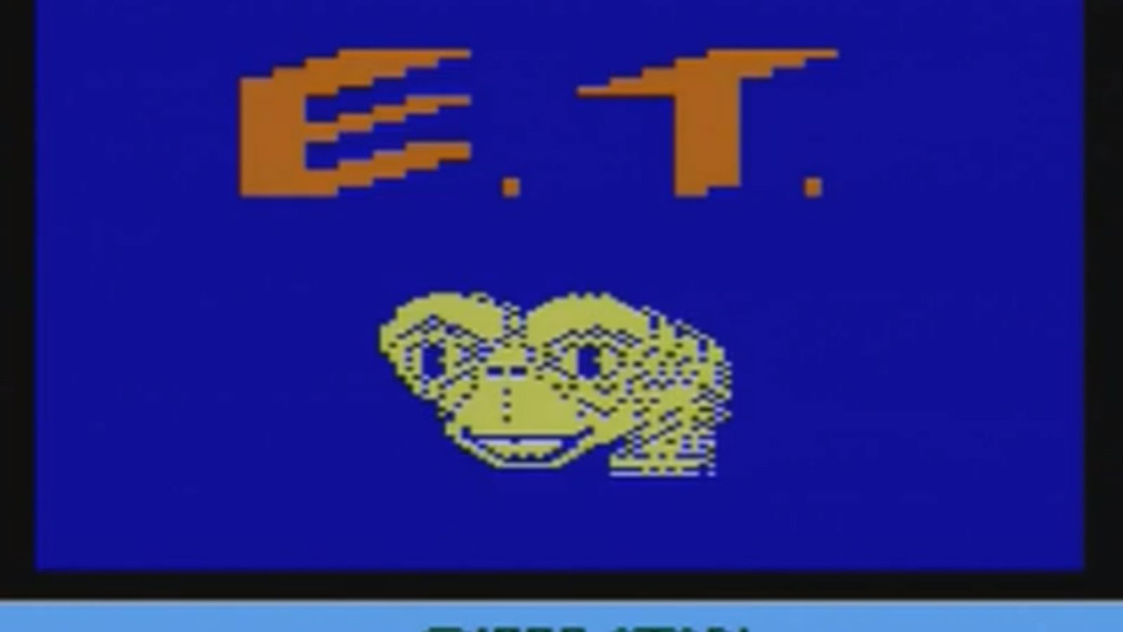 Atarin E.T. -peli vuodelta 1982
