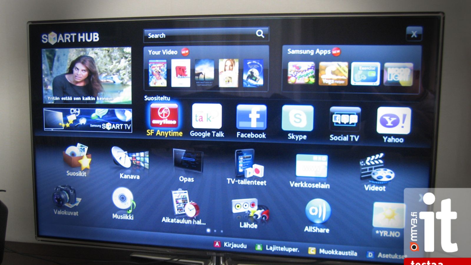 Samsung Smart TV älytelevisio