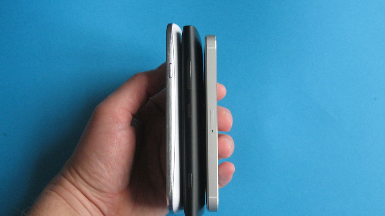 Nokia Lumia 920, Samsung Galaxy S3 ja iPhone 5