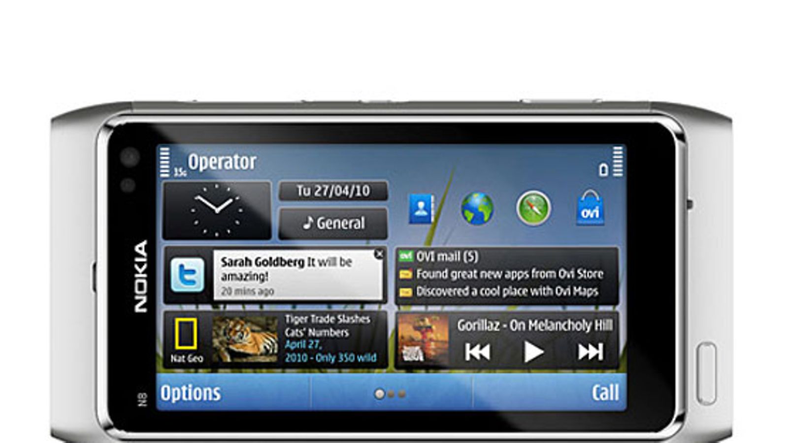 Nokian N8-malli (Kuva: Nokia)