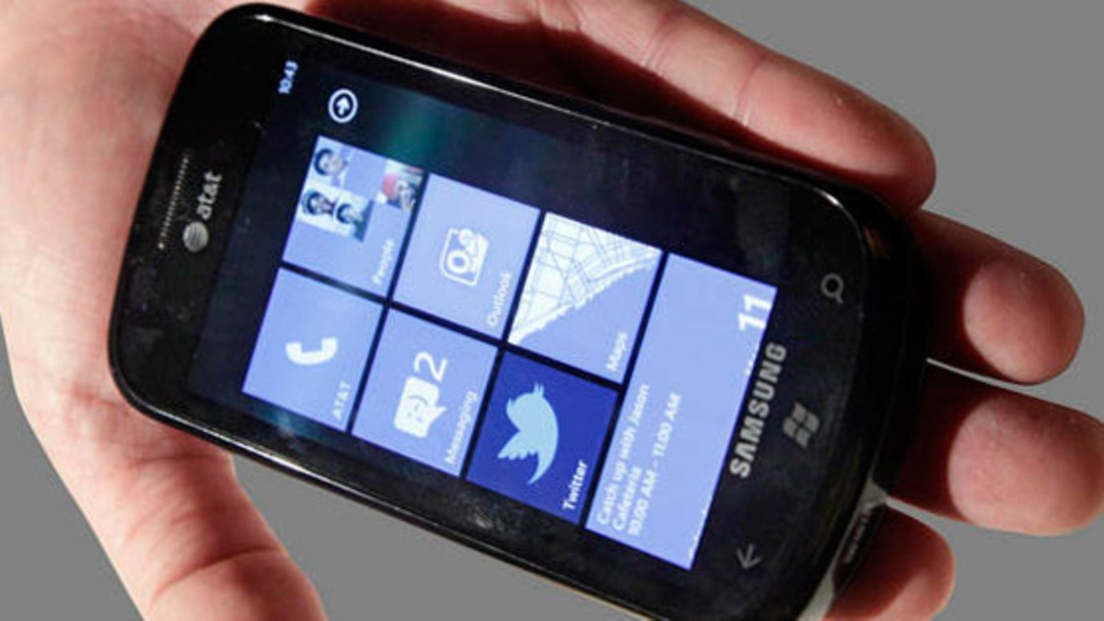 Samsung Focus, Windows phone 7, WP7