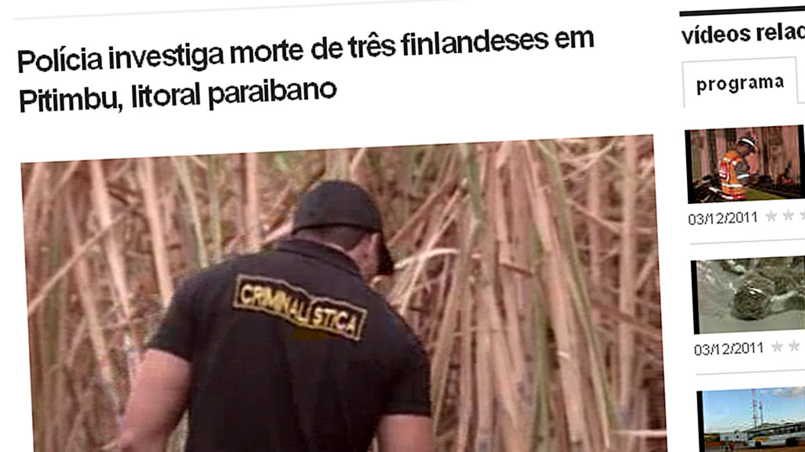 Kuva tv-Globon videomateriaalista.