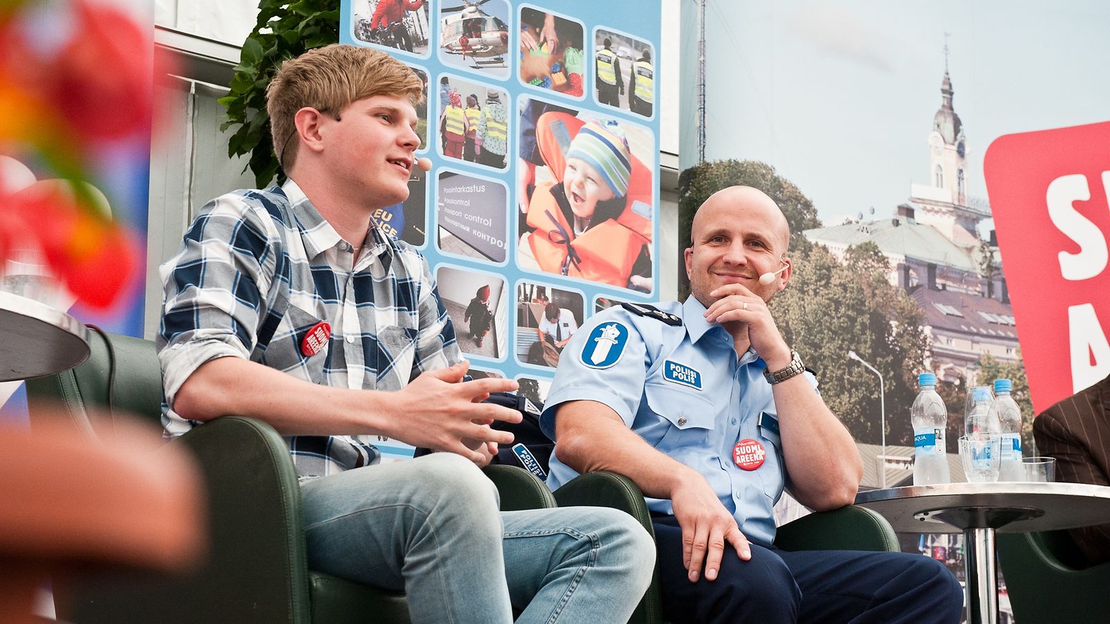 Axel Ehnström ja Nettipoliisi Marko Forss