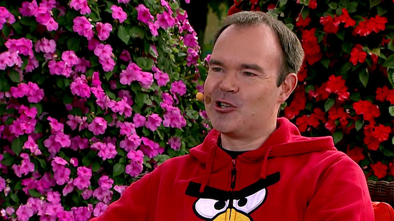 Rovio-yhtiön Peter Vesterbacka.