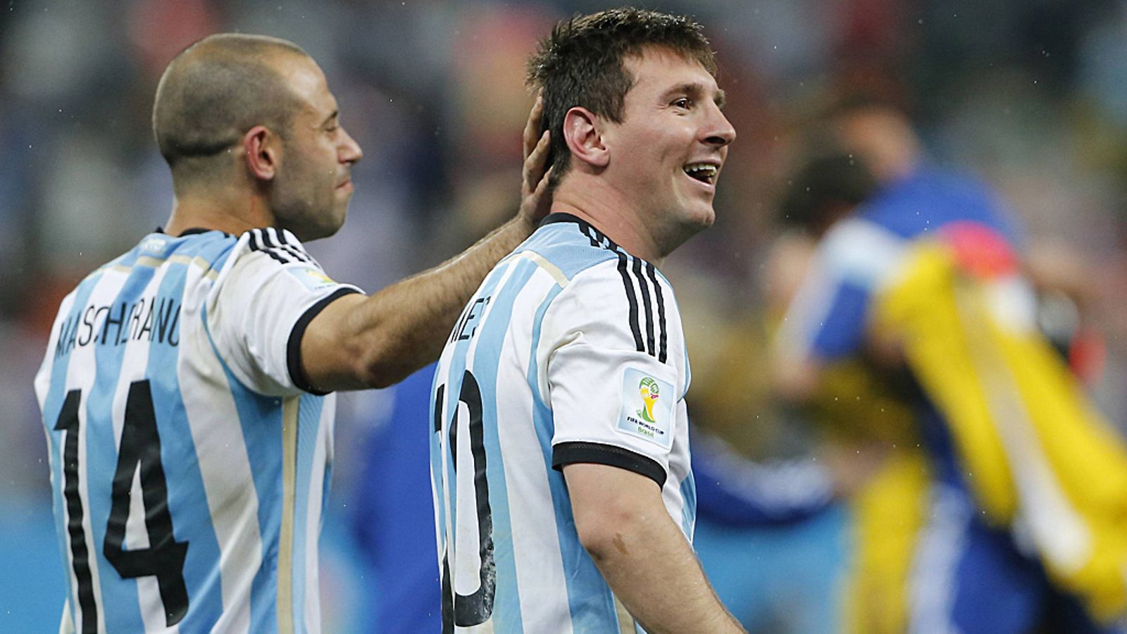 Javier Mascherano ja Lionel Messi ovat Argentiinan avainpelaajat MM-finaalissa.