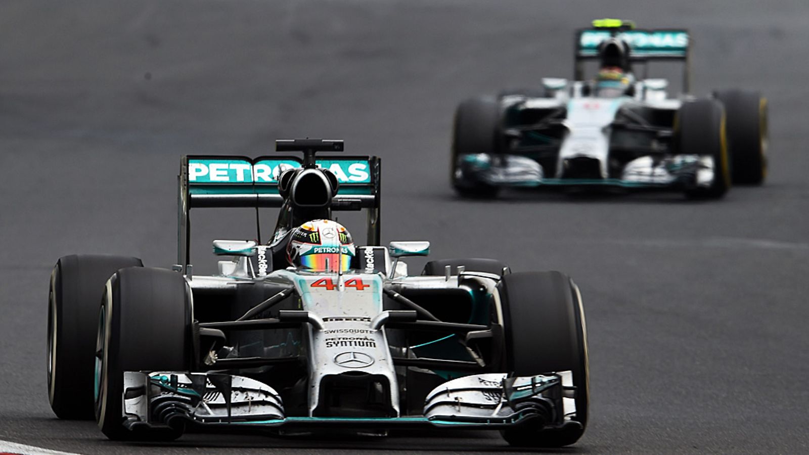 Lewis Hamilton ja Nico Rosberg