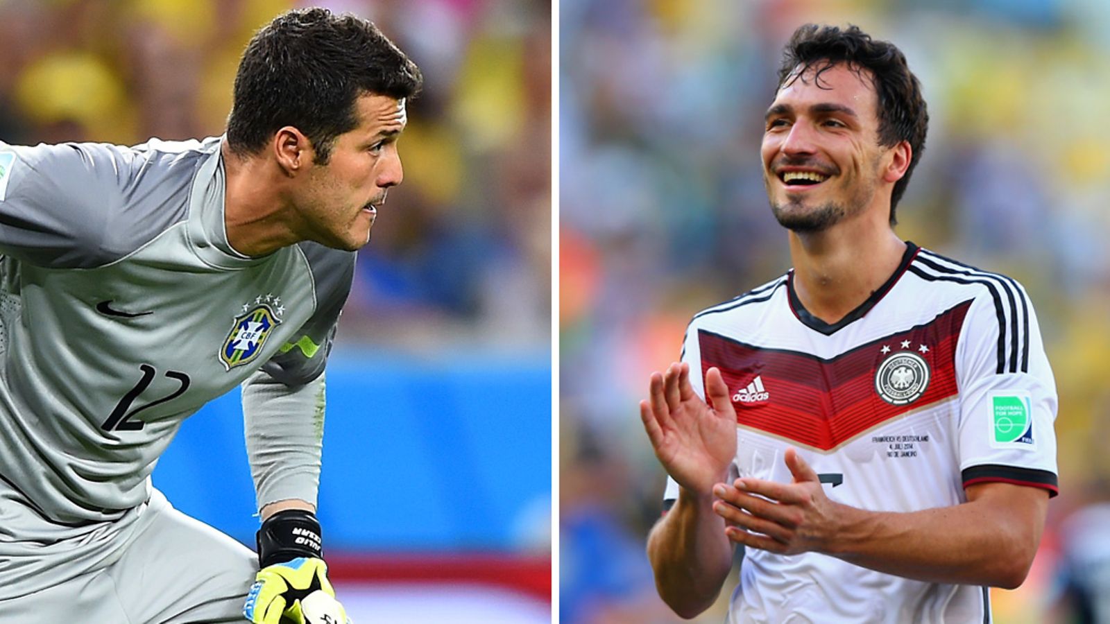 Julio Cesar, Mats Hummels