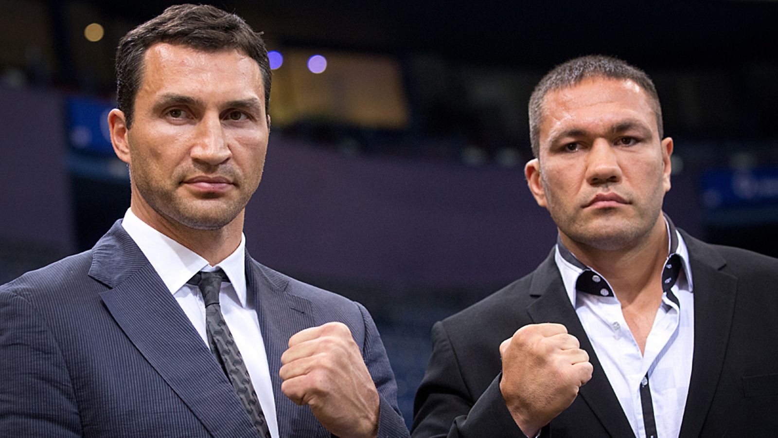 Vladimir Klitshko ja Kubrat Pulev.