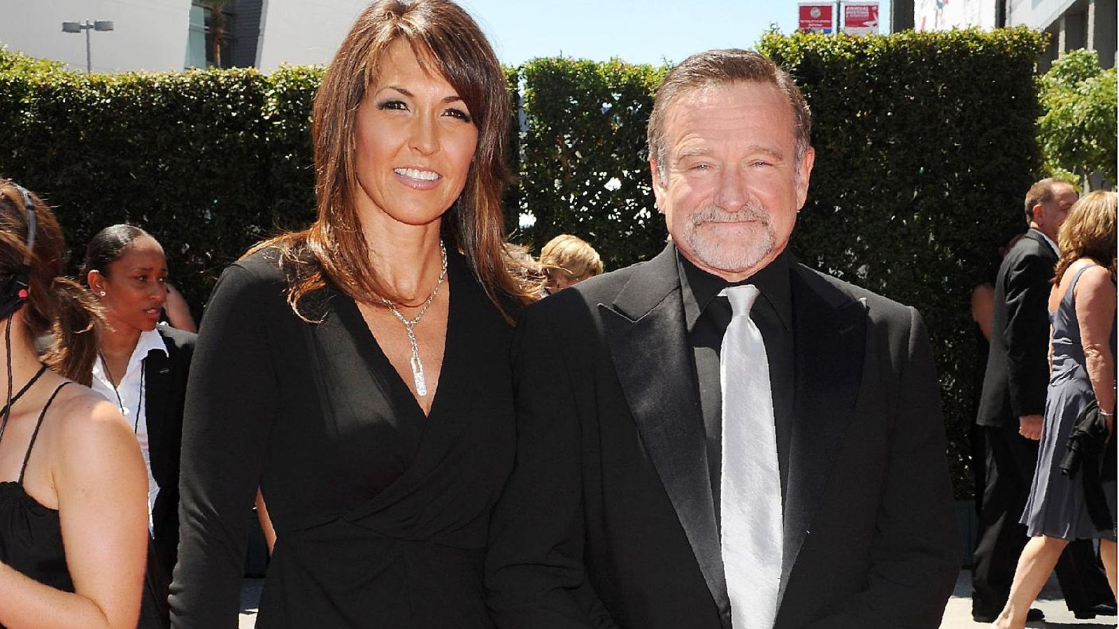 Robin Williams and Susan Schneider