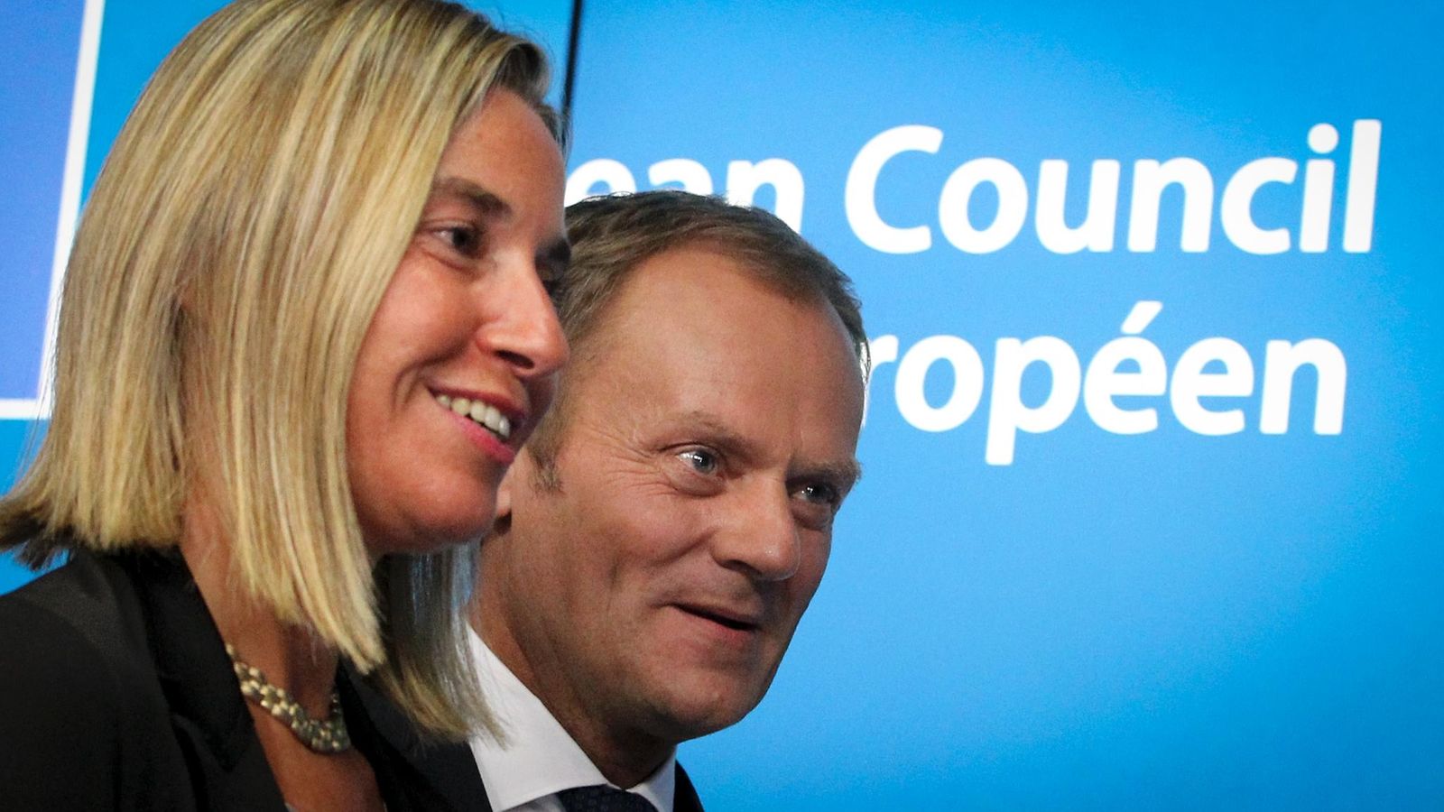 EU Donald Tusk Mogherini