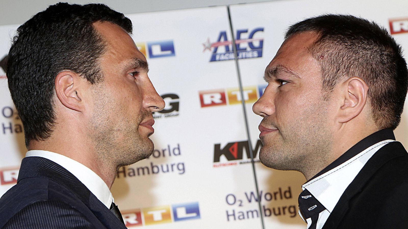 Vladimir Klitshko ja Kubrat Pulev.