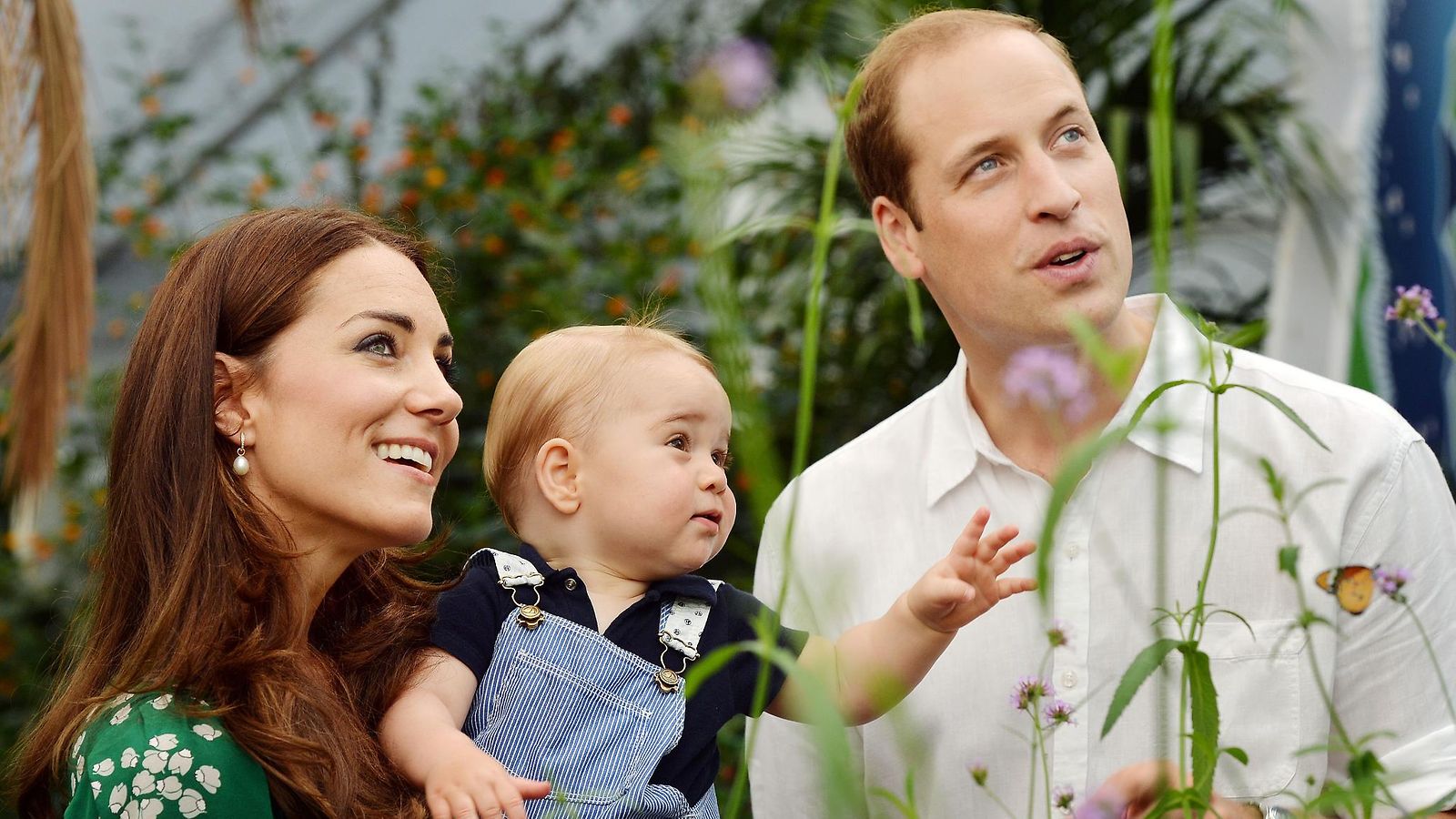 Catherine, William ja George kuvattuna 2.7.2014.