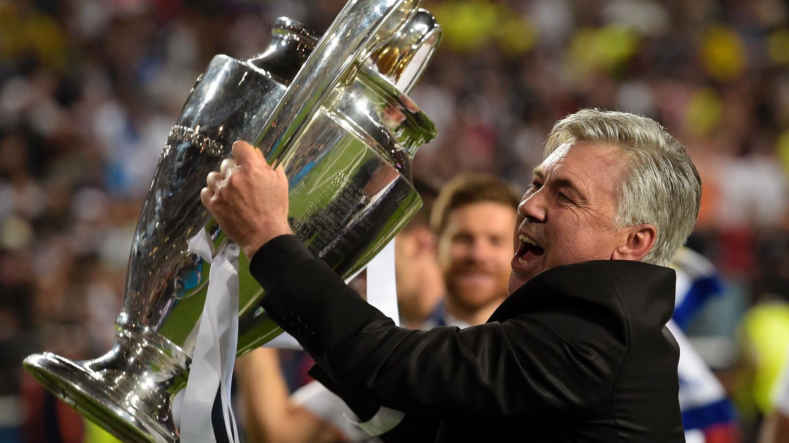 Carlo Ancelotti ja UCL-pysti.