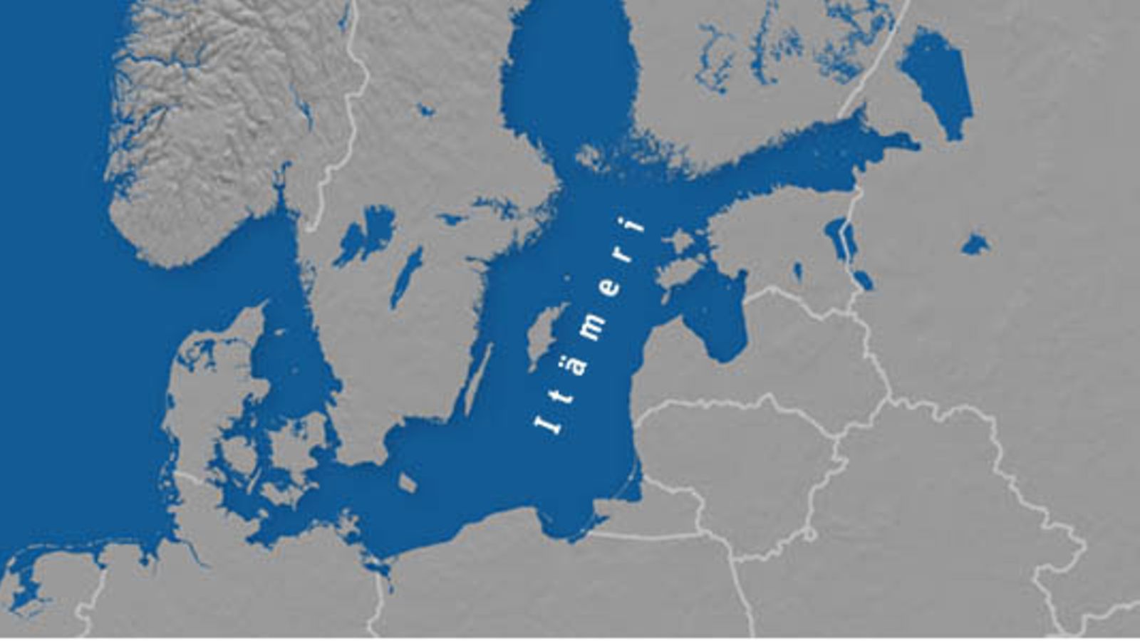 Itämeren kartta