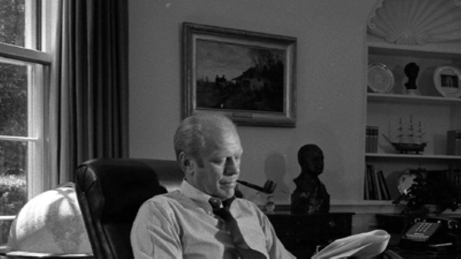 Yhdysvaltain entinen presidentti Gerald Ford on kuollut. Kuva otettu vuonna 1976.