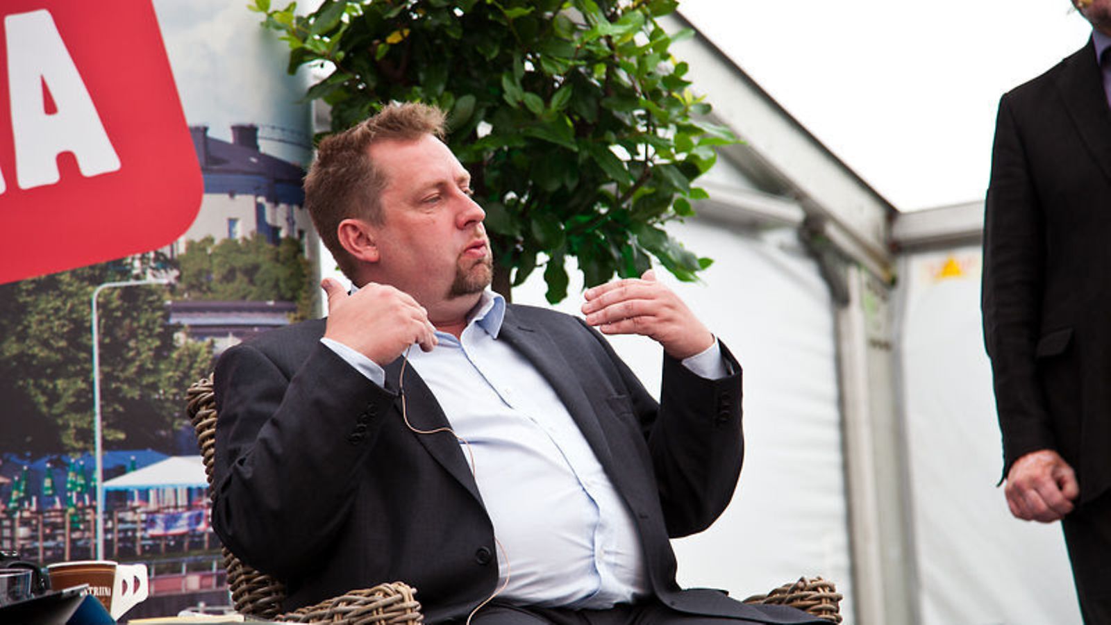 Jussi Lähde, SuomiAreena 2011, kuvaaja: Ville Malja
