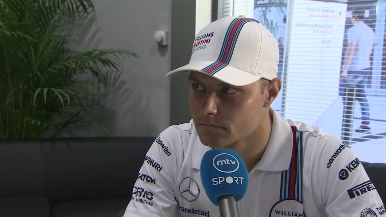 Valtteri Bottas MTV Sportin haastattelussa