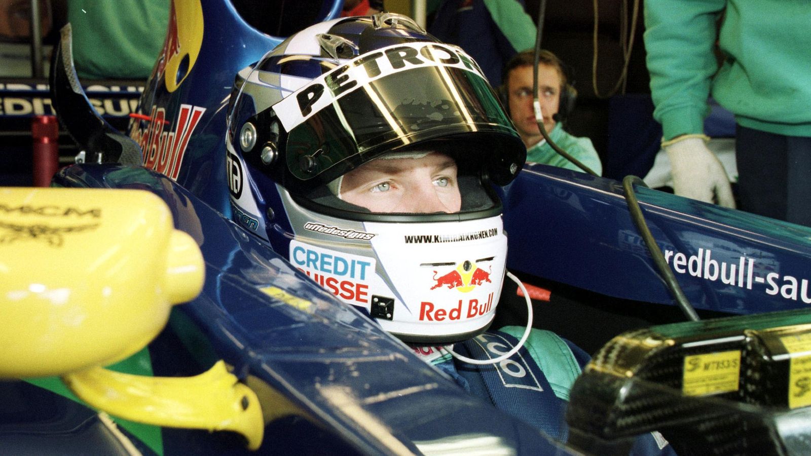 Kimi Räikkönen aloitti F1-uransa Sauberilla vuonna 2001.