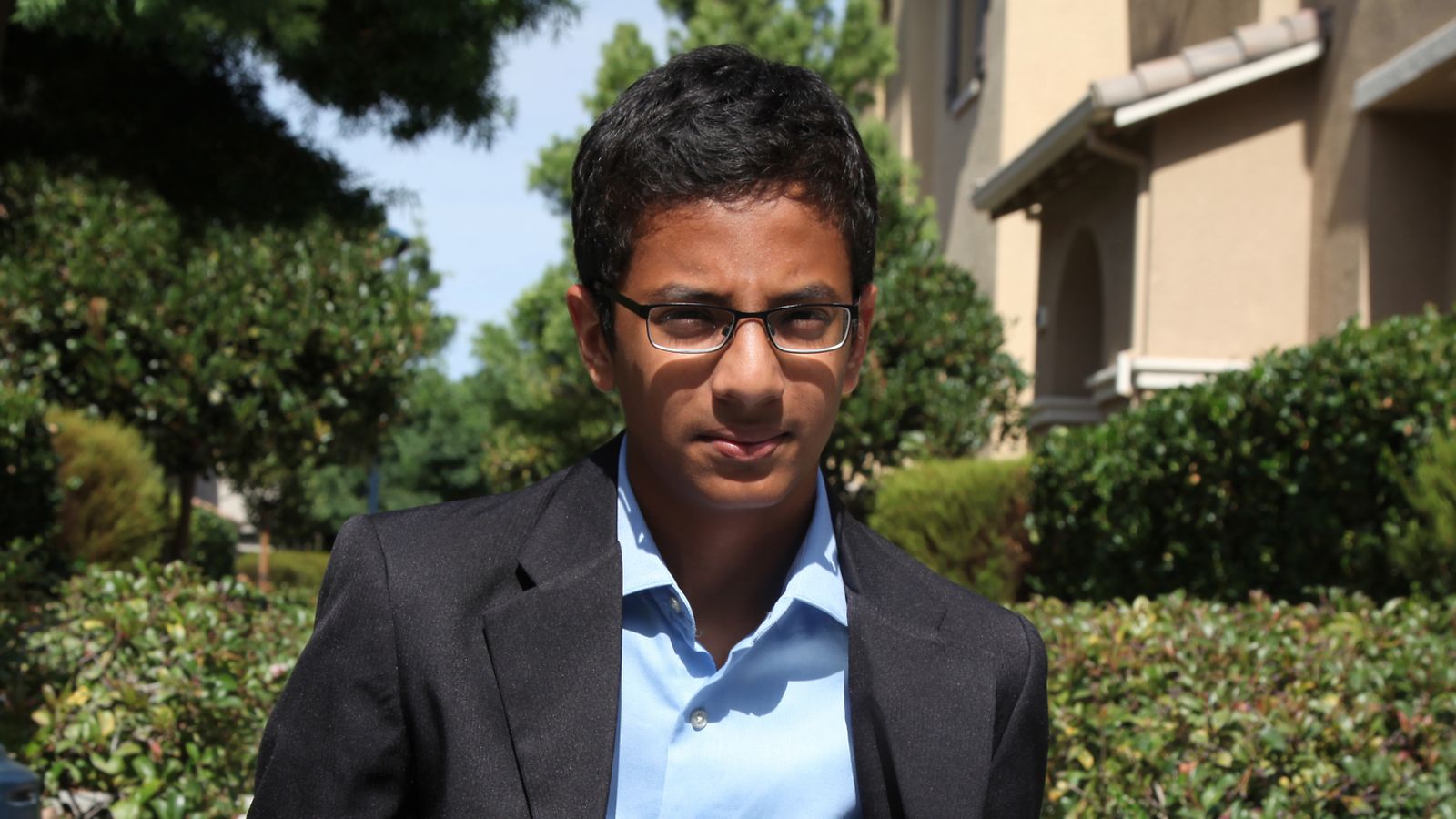 Shubham Banerjee holding Braigo v1.0 and v2.0