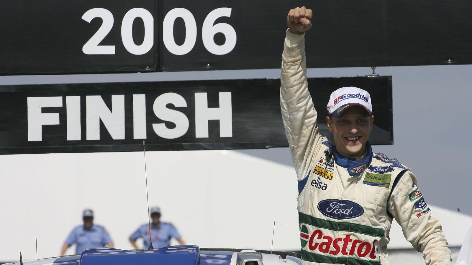 Mikko Hirvonen voitti uransa ensimmäisen MM-rallin Australiassa 2006.