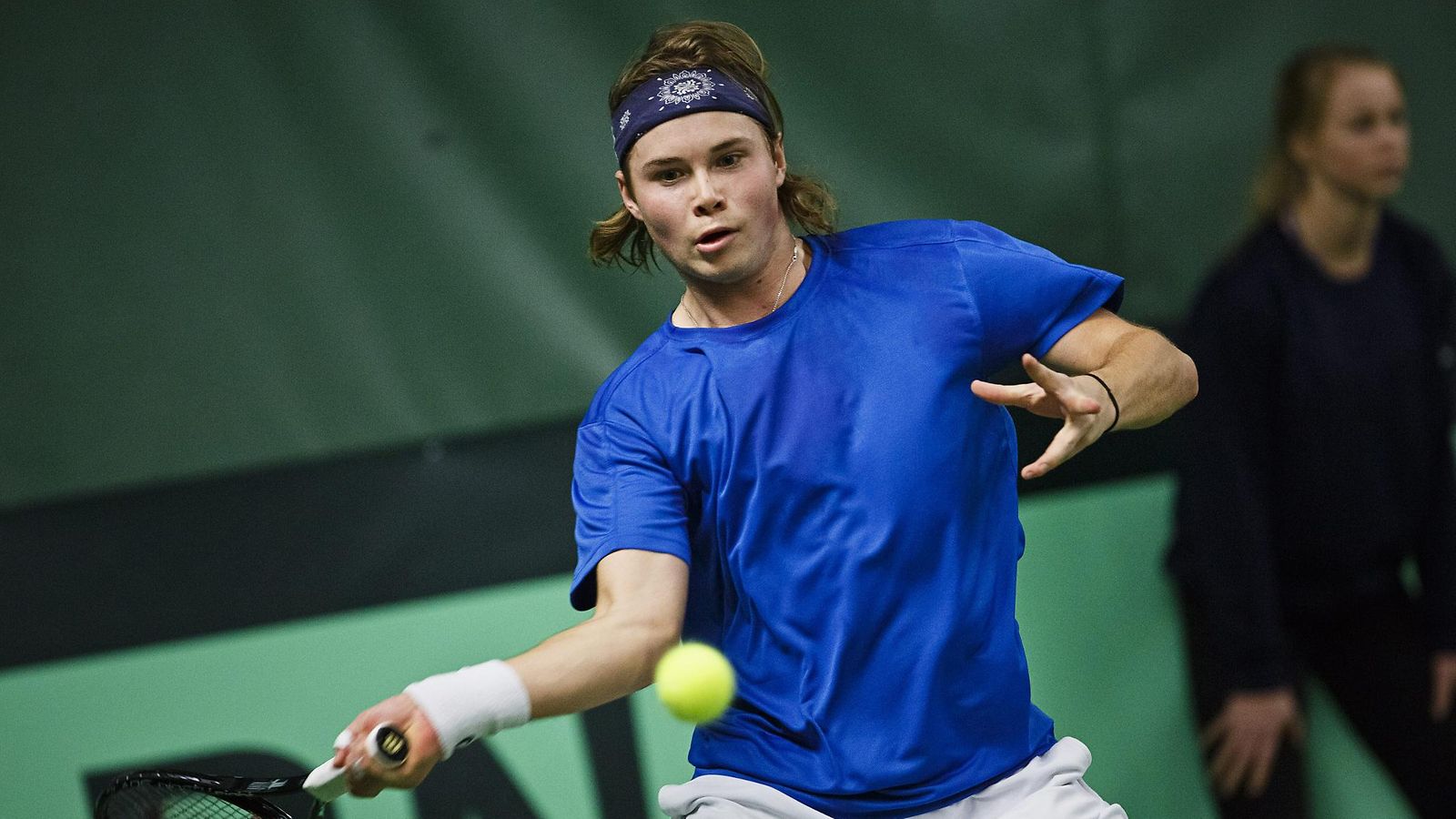 Micke Kontinen eteni parinsa Henri Laaksosen kanssa jatkoon Talissa.