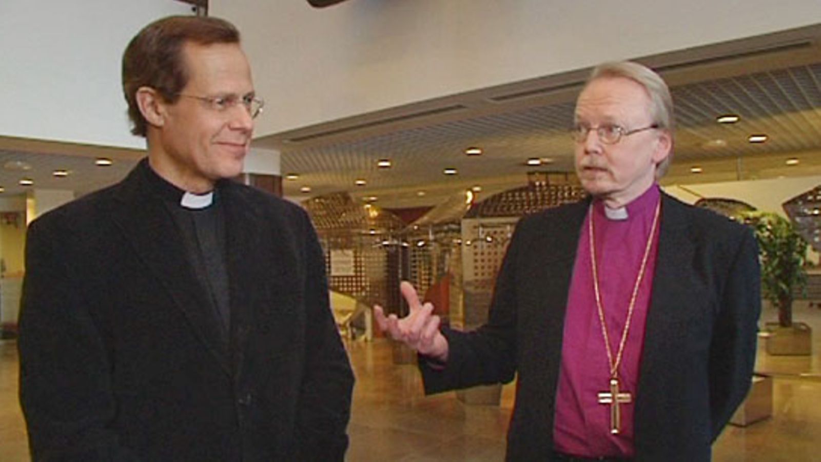 Arkkipiispaehdokkaat Miikka Ruokanen ja Kari Mäkinen.
