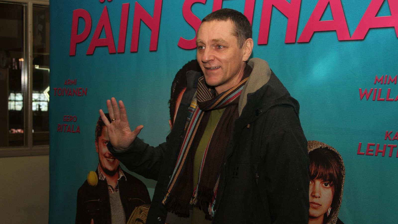 Ville Virtanen Päin seinää -kutsuvierasensi-illassa 18.12.2014,.