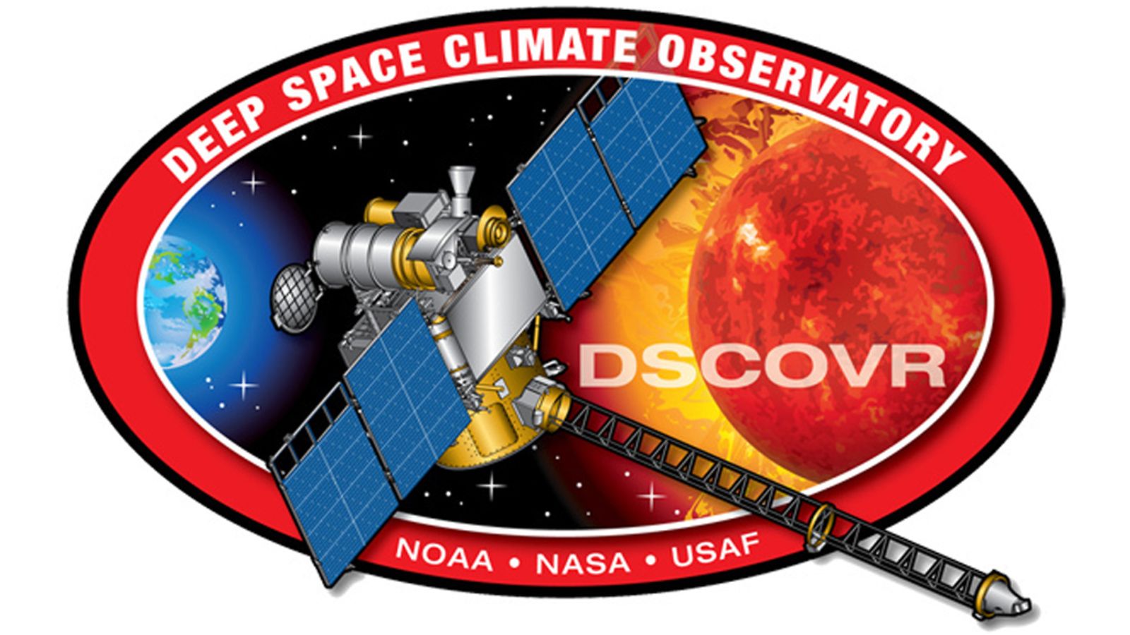 DSCOVR -satelliitti. Kuva: NOAA