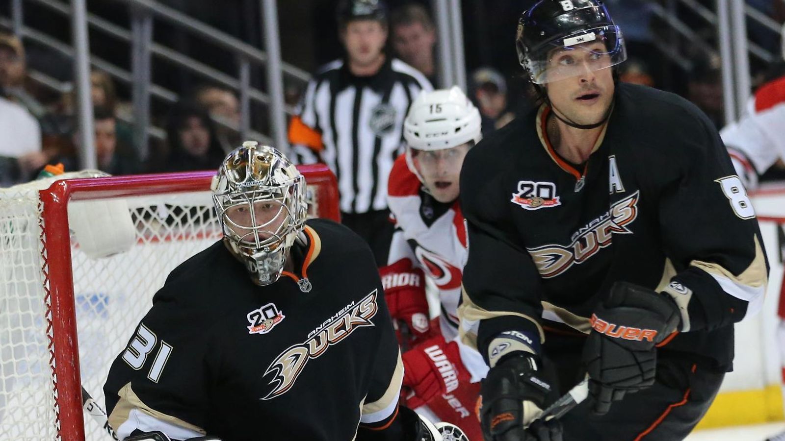 Frederik Andersen, Teemu Selänne