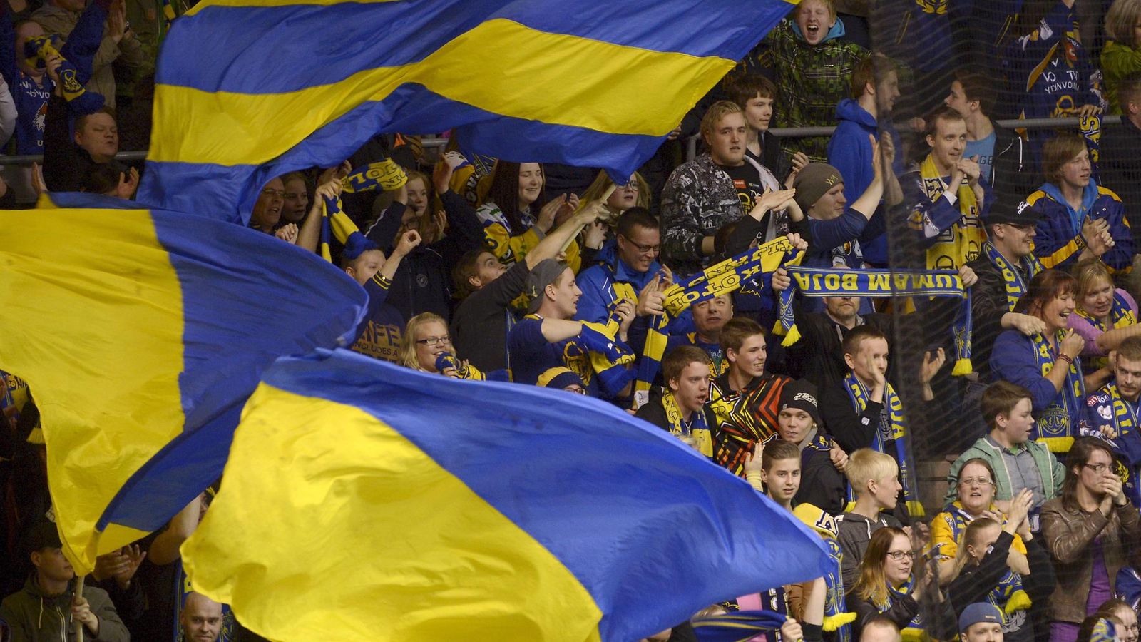 Lukko-faneja huhtikuussa 2014.