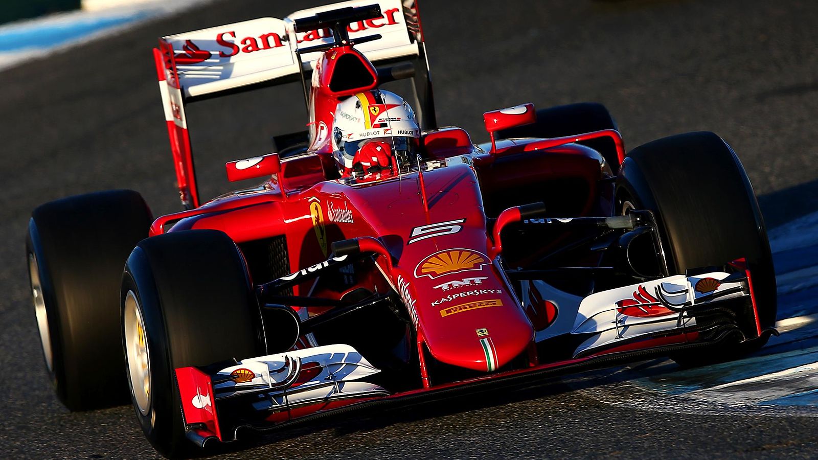 Sebastian Vettel, 2015, Ferrari, Jerez (1)