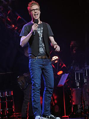 Ensimmäinen Idols-finaali: Torsten Borg.