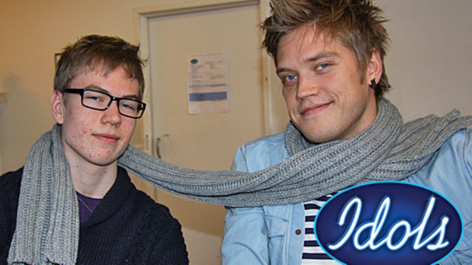 Idols-finalistit Torsten Borg ja Heikki Tuomi.