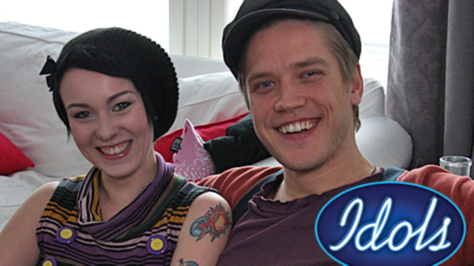 Idols-finalistit Susanna Erkinheimo ja Heikki Tuomi.