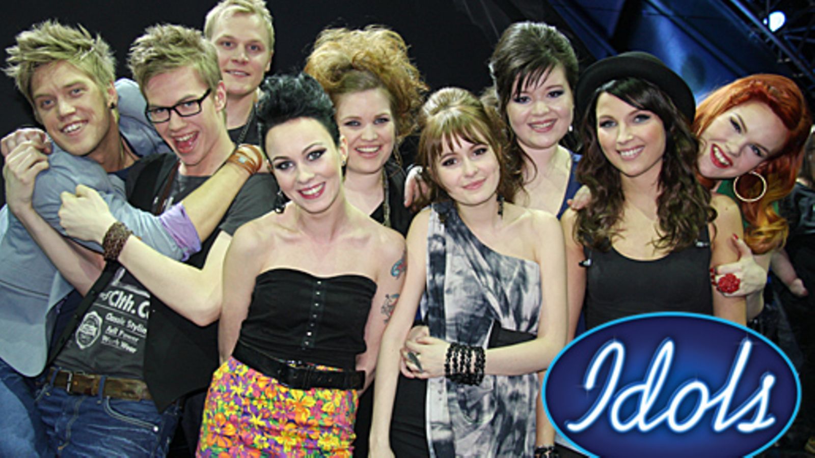 Idols-finalistit.