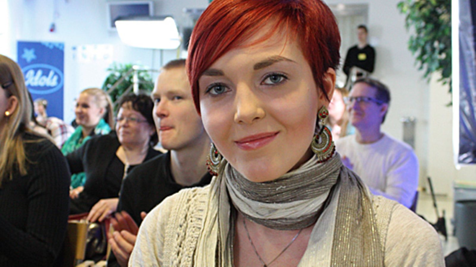 Sanni Kuusisto Tampereen Idols-koelauluissa.