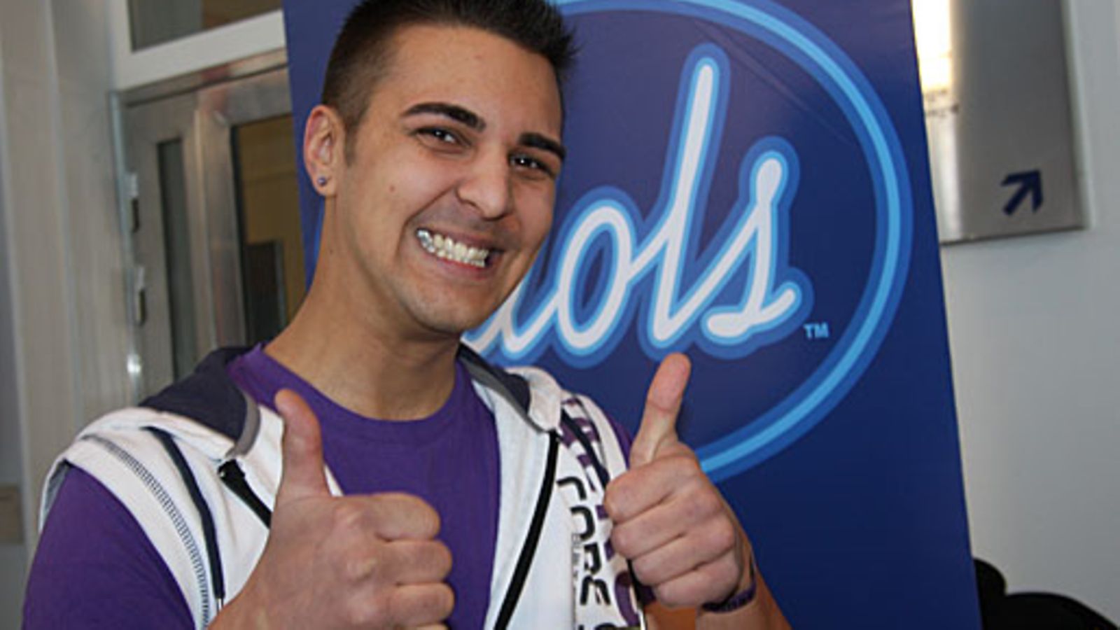 Benjamin Enroth Tampereen Idols-koelauluissa.